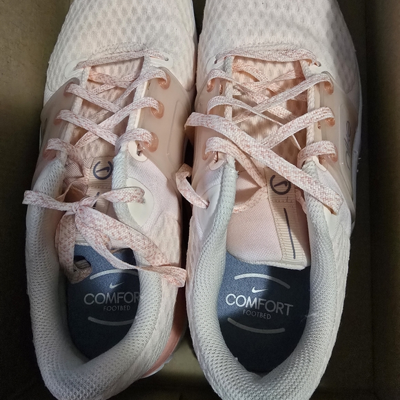 Nike Pink and White Sneakers - Picture 7 of 7